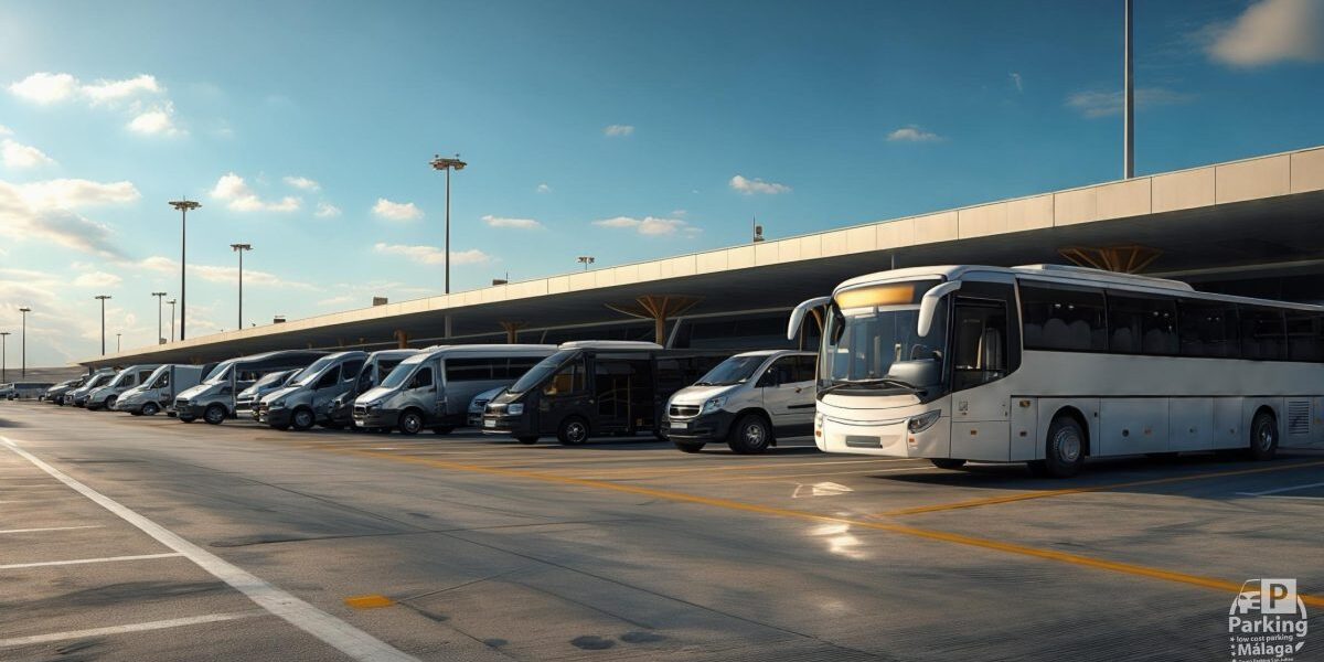 Parking de larga estancia en Málaga Aeropuerto con shuttle directo, Low Cost Parking Malaga
